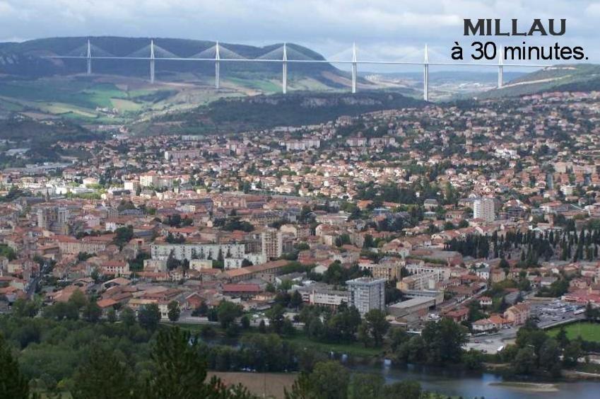 Chambre Au Calme Avec Spa Privatif Gratuit Sud Aveyron Les Palmiers Des Causses Saint-Rome-de-Tarn Zewnętrze zdjęcie